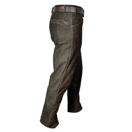 Hubertus Lederhose 2-Farbig Trapper