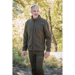 Somlys Herren Jacke Blouson Polaire Vert-S