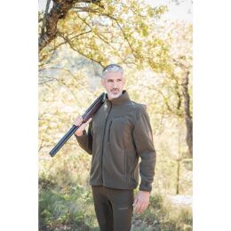 Somlys Herren Jacke Blouson Polaire Vert-S