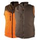 Somlys Herren Wendeweste Thermo-hunt Marron/Orange-4XL