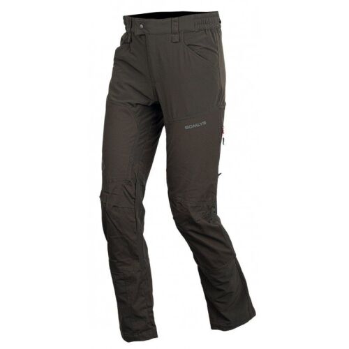 Somlys Herren Hose Pantalon Stretch Schwarz-54
