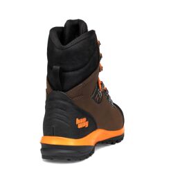 Han Wag Damen Stiefel Kalixfors Mid SF Extra GTX Brown/Orange 6 UK - 39,5 EU