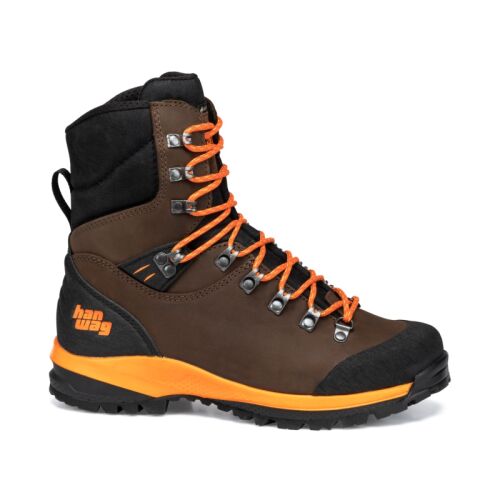 Han Wag Damen Stiefel Kalixfors Mid SF Extra GTX Brown/Orange 7,5 UK - 41,5 EU