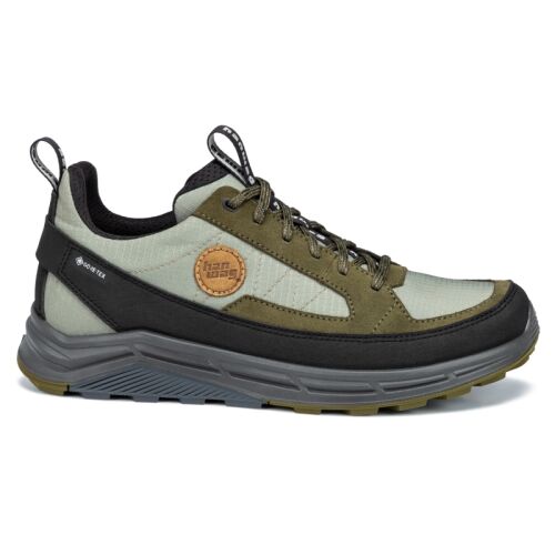Han Wag Herren Schuhe Rotpunkt Light Low GTX Deep Olive/Light Olive 11 UK - 46 EU