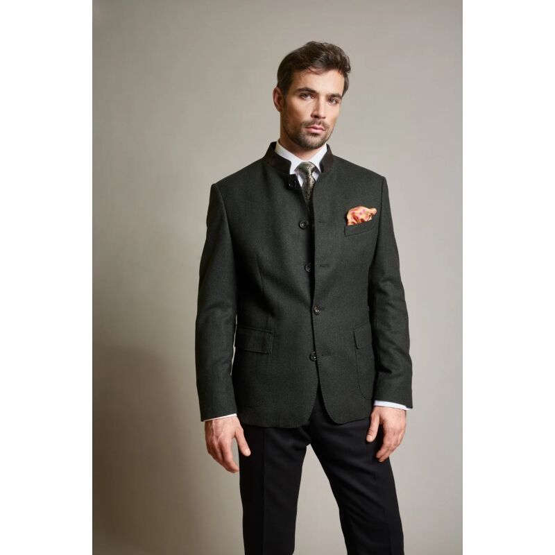 Habsburg Herren Jacke Wendelin Dunkelgrün