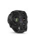 Garmin Armbanduhr Instinct 3 Amoled 45 mm Schwarz mit Silikon-Wechselarmband 22 mm Schwarz