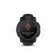 Garmin Armbanduhr Instinct 3 Amoled 45 mm Schwarz mit Silikon-Wechselarmband 22 mm Schwarz