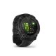 Garmin Armbanduhr Instinct 3 Amoled 45 mm Schwarz mit Silikon-Wechselarmband 22 mm Schwarz
