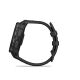 Garmin Armbanduhr Instinct 3 Amoled 45 mm Schwarz mit Silikon-Wechselarmband 22 mm Schwarz