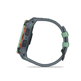 Garmin Armbanduhr Instinct 3 Amoled 50 mm Twilight/Neo mit Silikon-Wechselarmband 26 mm Twilight