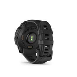 Garmin Armbanduhr Instinct 3 Solar 45 mm Schwarz mit Silikon-Wechselarmband 22 mm Schwarz