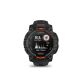 Garmin Armbanduhr Instinct 3 Solar 45 mm Schwarz mit Silikon-Wechselarmband 22 mm Schwarz