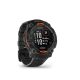 Garmin Armbanduhr Instinct 3 Solar 45 mm Schwarz mit Silikon-Wechselarmband 22 mm Schwarz