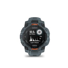 Garmin Armbanduhr Instinct 3 Solar 45 mm Twilight mit Silikon-Wechselarmband 22 mm Twilight