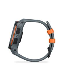 Garmin Armbanduhr Instinct 3 Solar 45 mm Twilight mit Silikon-Wechselarmband 22 mm Twilight