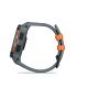 Garmin Armbanduhr Instinct 3 Solar 45 mm Twilight mit Silikon-Wechselarmband 22 mm Twilight