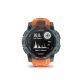Garmin Armbanduhr Instinct 3 Solar 50 mm Twilight mit Silikon-Wechselarmband 26 mm Solstice