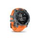Garmin Armbanduhr Instinct 3 Solar 50 mm Twilight mit Silikon-Wechselarmband 26 mm Solstice
