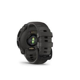 Garmin Armbanduhr Instinct E 40 mm Kohle/Schwarz mit Silikon-Wechselarmband 20 mm Kohle