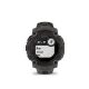 Garmin Armbanduhr Instinct E 45 mm Kohle/Schwarz mit Silikon-Wechselarmband 22 mm Kohle