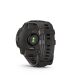 Garmin Armbanduhr Instinct E 45 mm Kohle/Schwarz mit Silikon-Wechselarmband 22 mm Kohle
