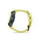 Garmin Armbanduhr Instinct E 45 mm Twilight/Electric Lime mit Silikon-Wechselarmband 22 mm Electric Lime