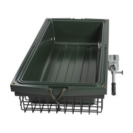 Gehetec Wildtr&auml;ger Deep 165 black (1020 x 530 x 165 mm) mit Schnellverschluss und Wildwanne