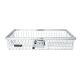 Gehetec Wildträger Deep 122 Maxi verzinkt (1220 x 530 x 195 mm) mit Schnellverschluss ohne Wildwanne