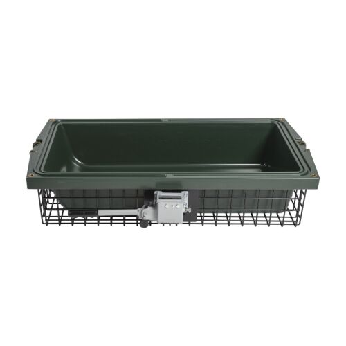 Gehetec Wildträger Deep 122 Maxi black (1220 x 530 x 195 mm) mit Schnellverschluss und Wildwanne