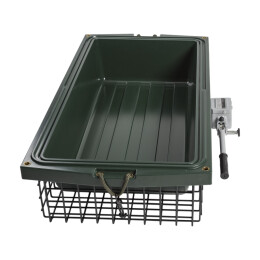 Gehetec Wildtr&auml;ger Deep 122 Maxi black (1220 x 530 x 195 mm) mit Schnellverschluss und Wildwanne