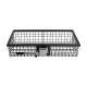 Gehetec Wildträger Deep 122 Maxi black (1220 x 530 x 195 mm) mit Schnellverschluss und Wildwanne