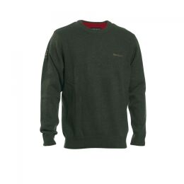 Deerhunter Pullover Hastings O-Hals gr&uuml;n