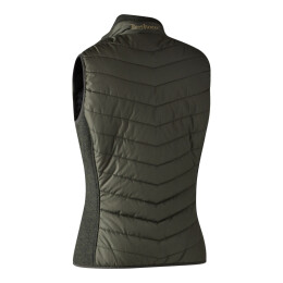Deerhunter Damen Wattierte Weste mit Strick Lady Caroline Timber 44