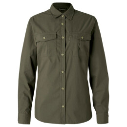 Pinewood Damen Bluse Safari Mossgreen 2XL