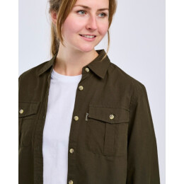 Pinewood Damen Bluse Safari Mossgreen 2XL