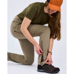Pinewood Damen Hose Abisko Light Stretch Mole Brown 38