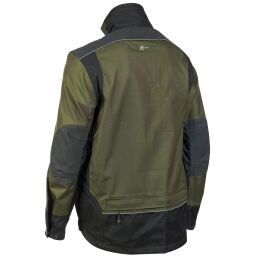 PSS X-Treme Rain Durchgehjacke grün/schwarz
