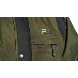 PSS X-Treme Rain Durchgehjacke gr&uuml;n/schwarz S