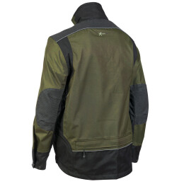 PSS X-Treme Rain Durchgehjacke gr&uuml;n/schwarz M