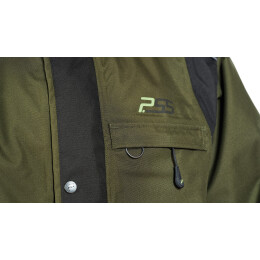 PSS X-Treme Rain Durchgehjacke gr&uuml;n/schwarz M