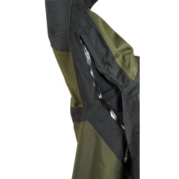 PSS X-Treme Rain Durchgehjacke gr&uuml;n/schwarz M