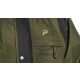 PSS X-Treme Rain Durchgehjacke grün/schwarz M