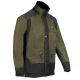 PSS X-Treme Rain Durchgehjacke grün/schwarz L