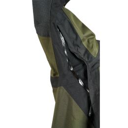 PSS X-Treme Rain Durchgehjacke gr&uuml;n/schwarz XL