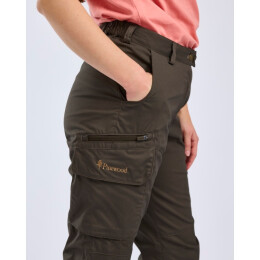 Pinewood Damen Hose Pro InsectSafe Dark Olive 38