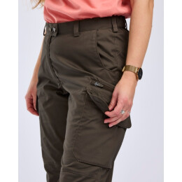 Pinewood Damen Hose Pro InsectSafe Dark Olive 38