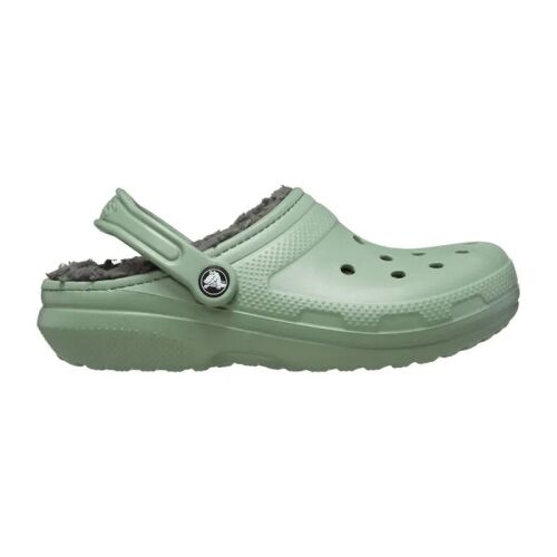 Crocs Unisex Clog Classic Lined Moss/Multi M7W9 - 39/40