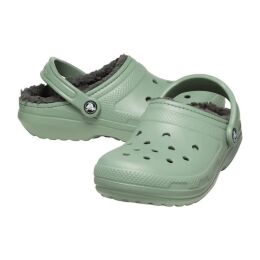 Crocs Unisex Clog Classic Lined Moss/Multi M7W9 - 39/40