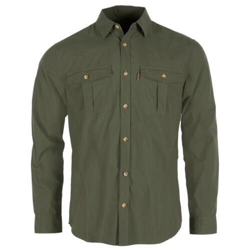 Pinewood Herren Hemd Safari Mossgreen XL