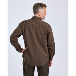 Pinewood Herren Hemd Safari Dark Olive L